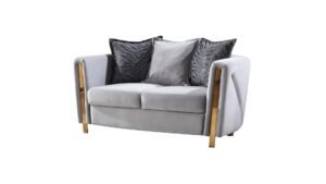 Chanelle Loveseat Gray masa furniture