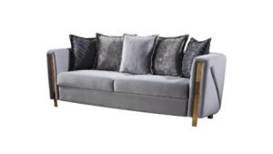 Chanelle Loveseat Gray masa furniture