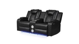 Benz 2 PC Set Black masa furniture