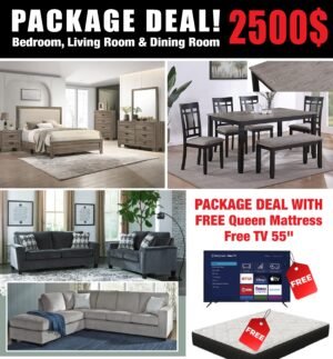 Package deal 3 Masa Furniture Houston