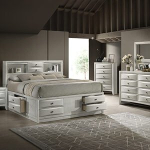 EMILY STORAGE WHITE BEDROOM