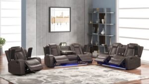 Luz Chocolate - 3PC Reclining Set