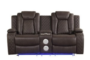 Luz Chocolate - 3PC Reclining Set - Image 4