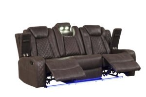 Luz Chocolate - 3PC Reclining Set - Image 6