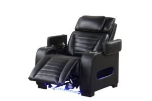 TOKYO 3PC Black Power Reclining Set at masa Furniture Houston