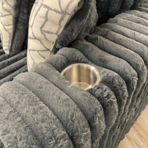 9500-Charcoal Sectional