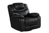 Galveston Black – 3PC OVERSIZED Reclining Set