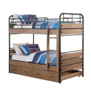 Adams Twin Over Twin Bunk Bed
