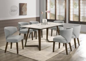 CAVA Dining Table + 6 Chair Set - Image 3