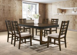 Chicago Dining Table - 6 Chair Set