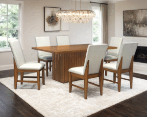 Dining Table + 6 Chair Set
