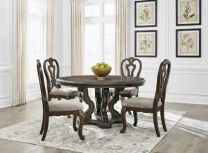 Table + 4 Chair Set