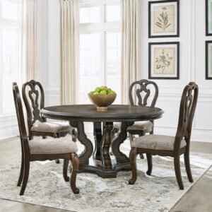 Table + 4 Chair Set