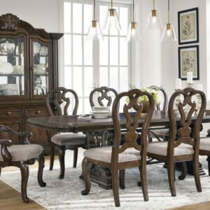 D947-55T – Table + 8 Chairs + Buffet/Hutch