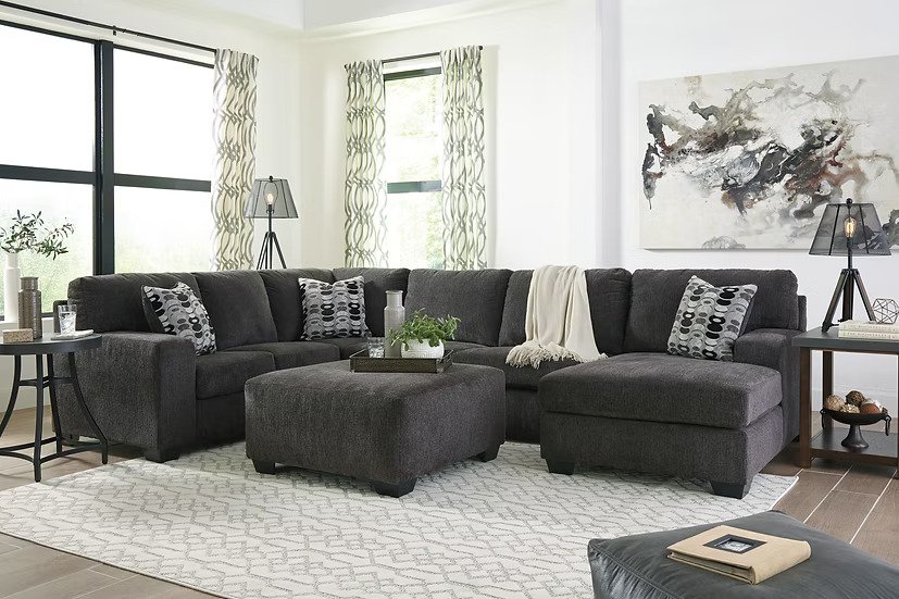 Armless Loveseat in Houston