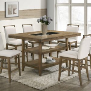 Tommy20/40 – Counter Height Table & 6 Chairs Set
