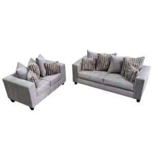 S325 Kora (Smoke) AND LOVE SEAT IN HOUSTON AT MASA FURNITURE