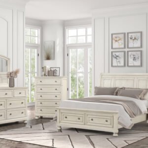 Magnolia40 4pc or 5pc Bedroom Set – Queen, King