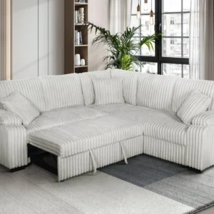 S3662 Neeha (Black/Grey) Sectional Sofa