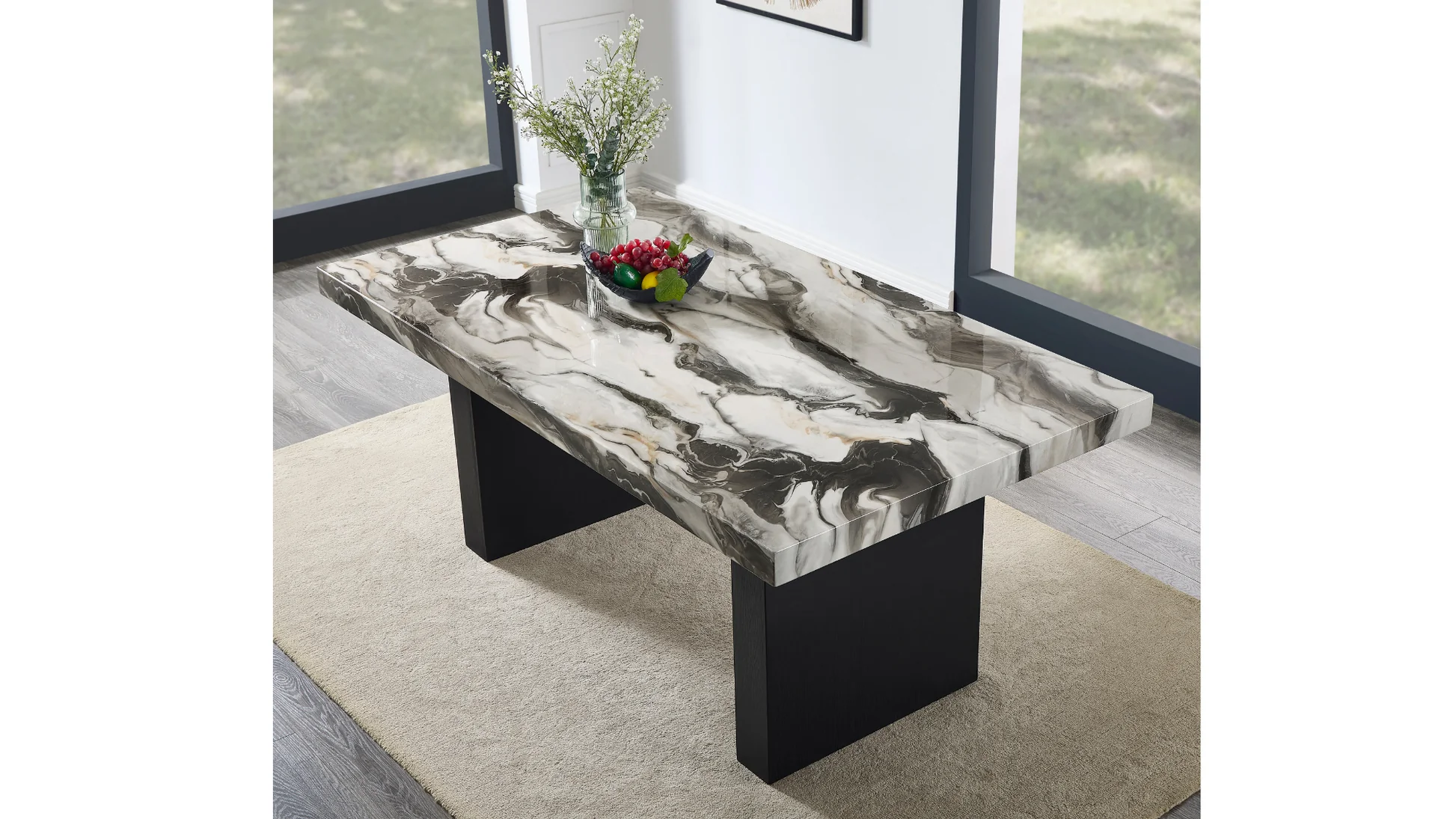 D195 Cosmo dining set masa furniture houston