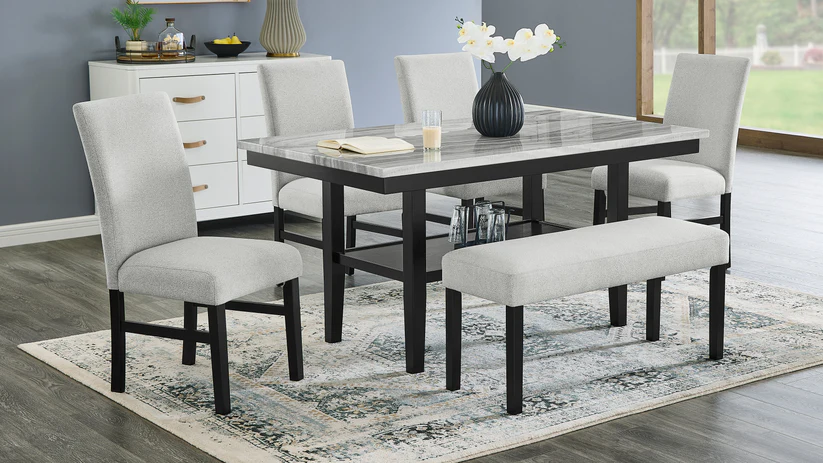 Marbelle Dining Room Set Masa Furniture Houston 4