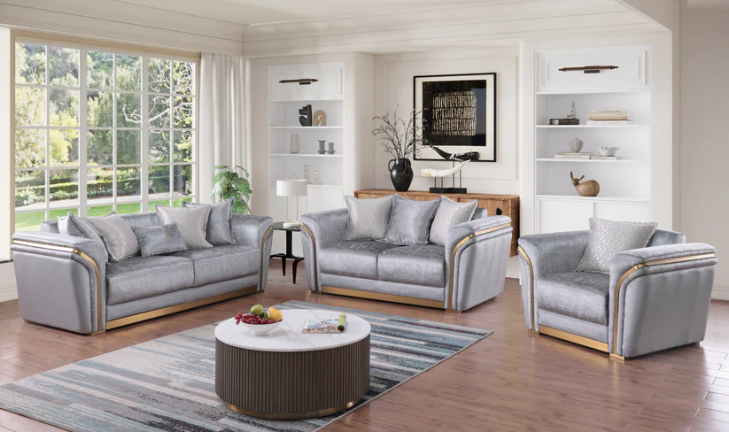 S1005 Torino (Grey) Living Room masa furniture houston1