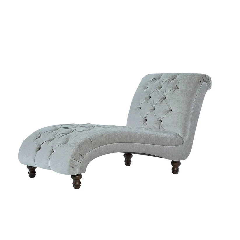 luch silver chaise masa furniture houston