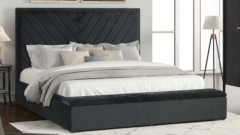 Mio (Black) bed masa furniture houston 5
