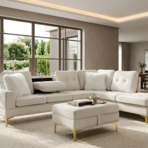 S133 Joy II (Beige) Living Room